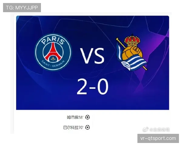 数据预测：巴黎圣日耳曼对阵皇家社会，MNM组合胜率超七成